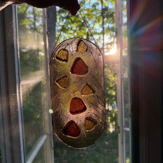 Art Deco Pill Sun Catcher