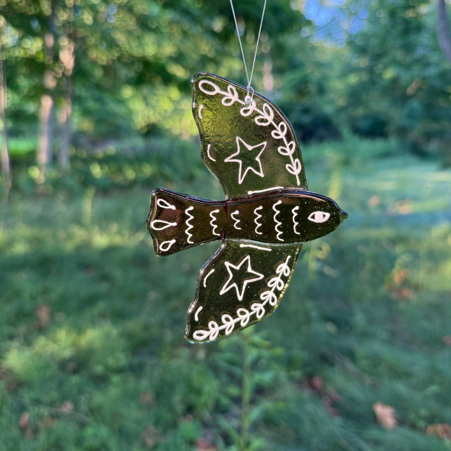 Folk Bird Sun Catcher