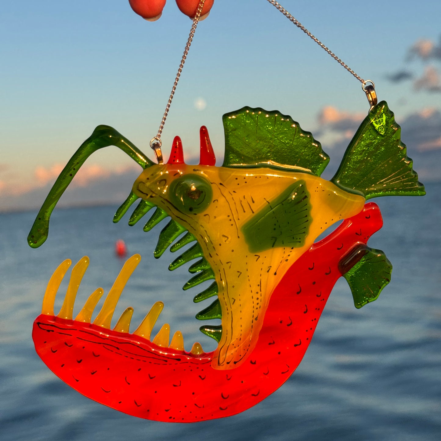 Angler Fish Sun Catcher