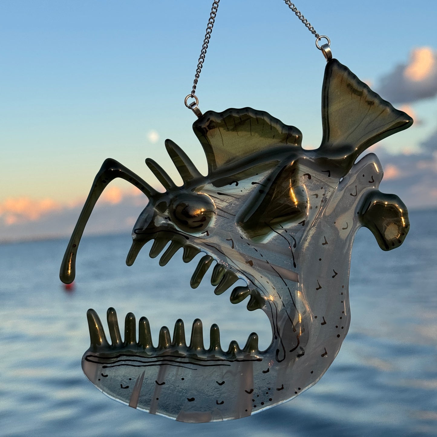 Angler Fish Sun Catcher