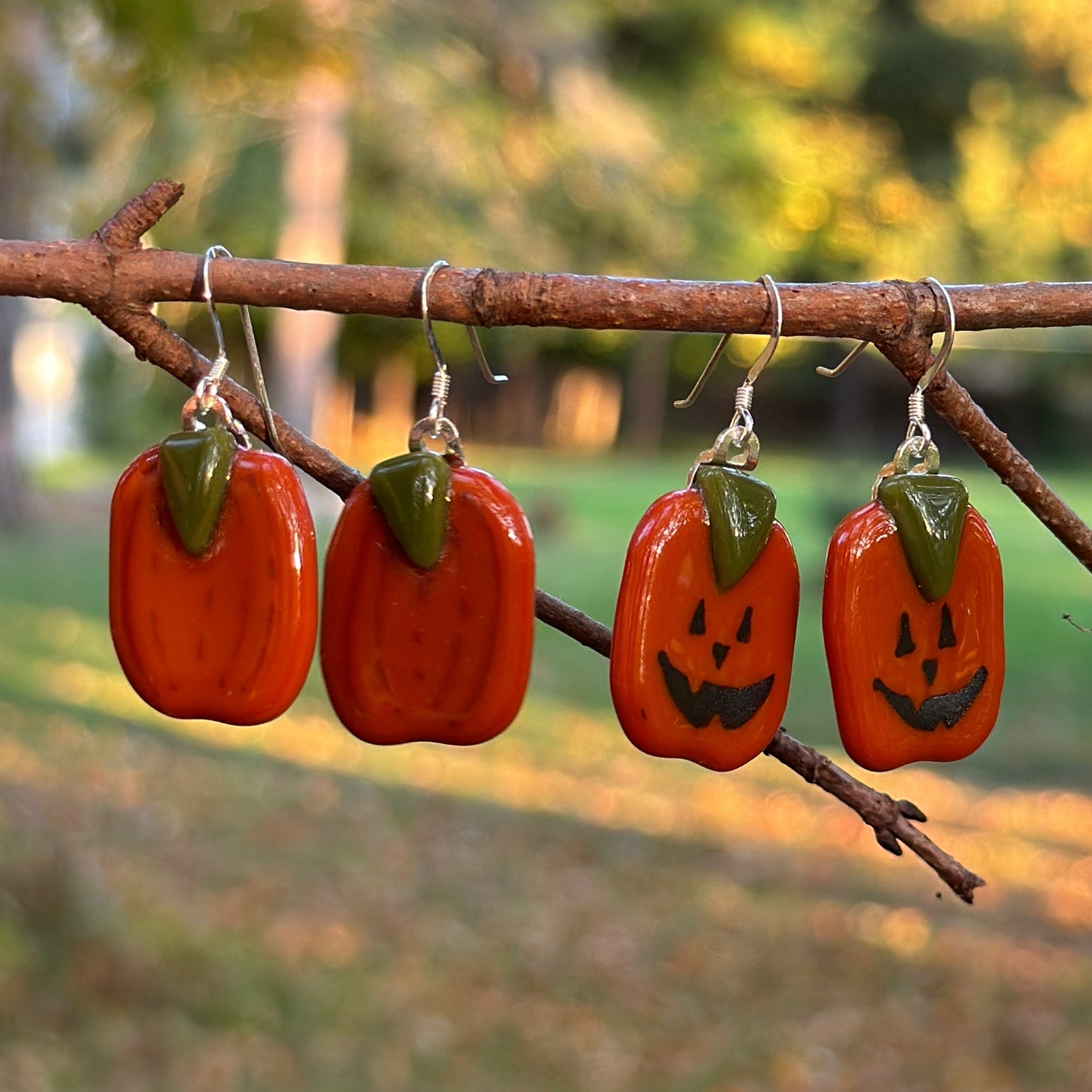 Pumpkin Earrings