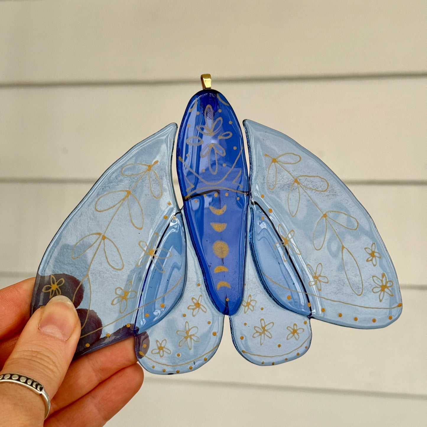 Moon Moth Suncatcher