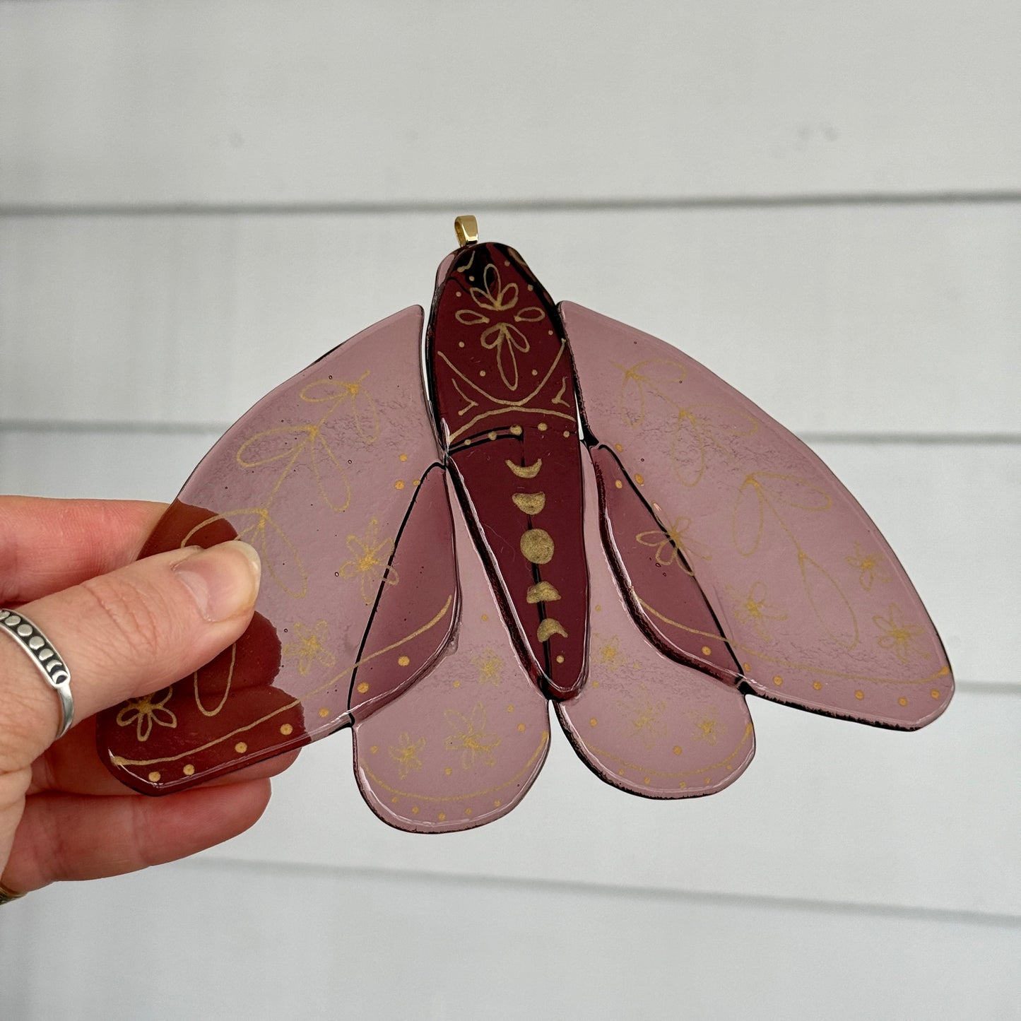 Moon Moth Suncatcher