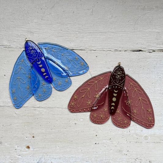 Moon Moth Suncatcher