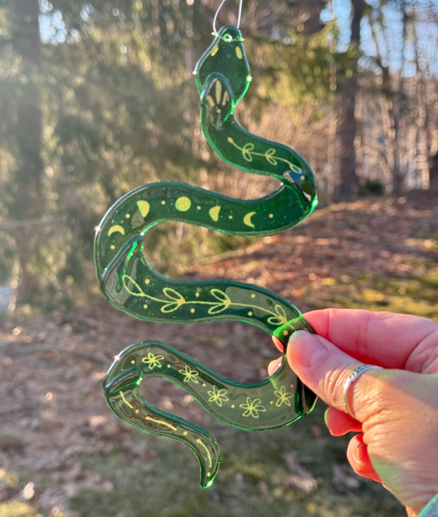 Snake Suncatcher
