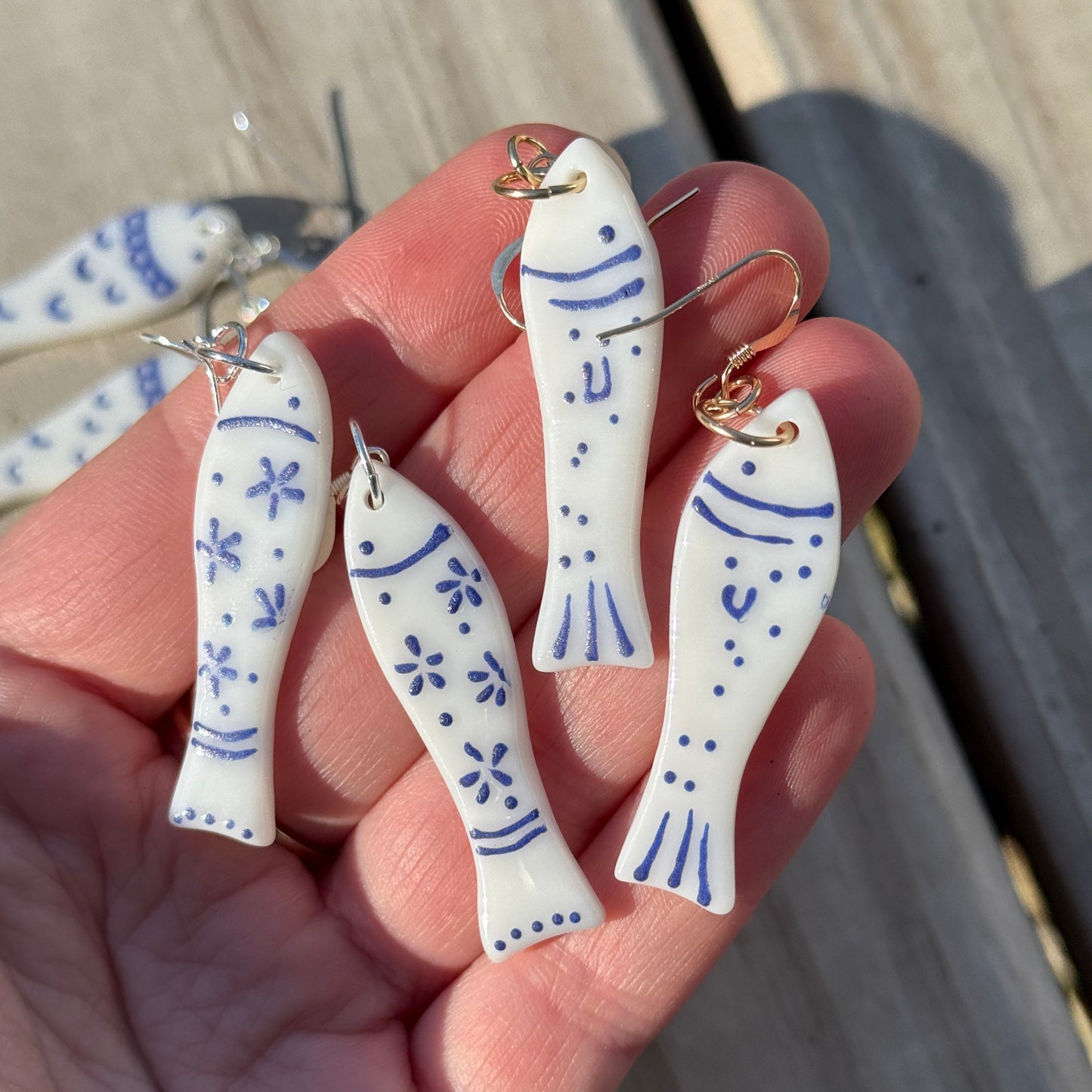 Mediterranean Fish Earrings
