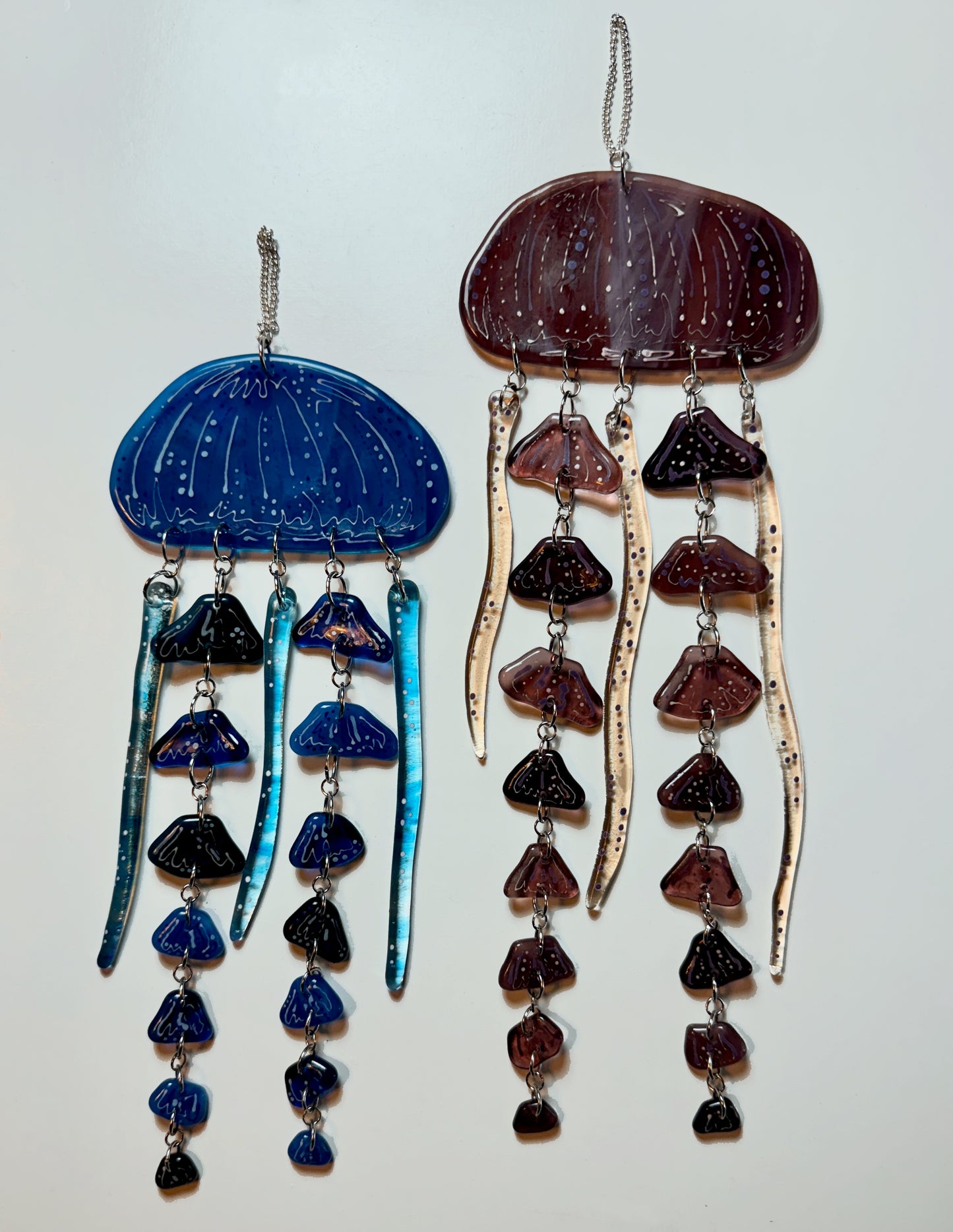 Jelly Fish Wind Chime Suncatcher