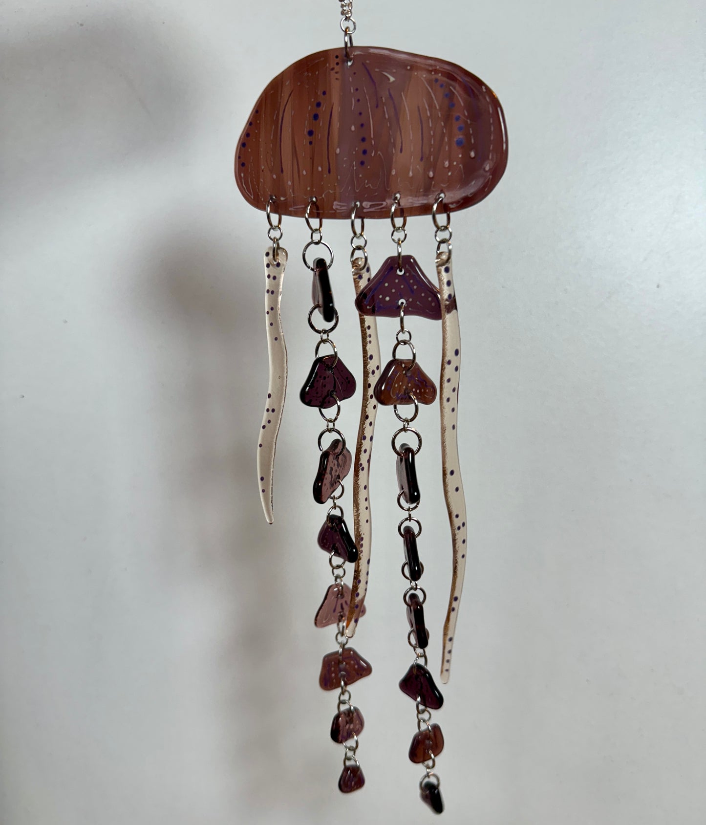 Jelly Fish Wind Chime Suncatcher