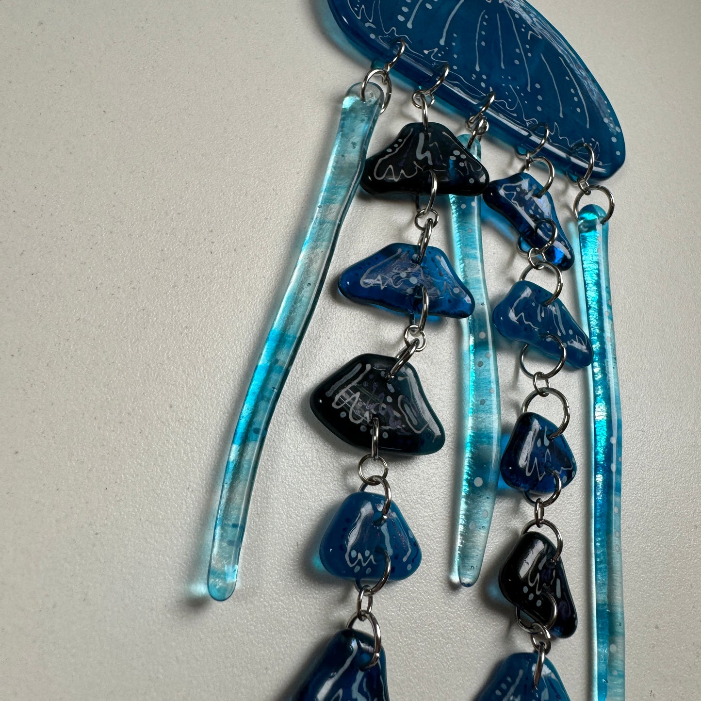 Jelly Fish Wind Chime Suncatcher