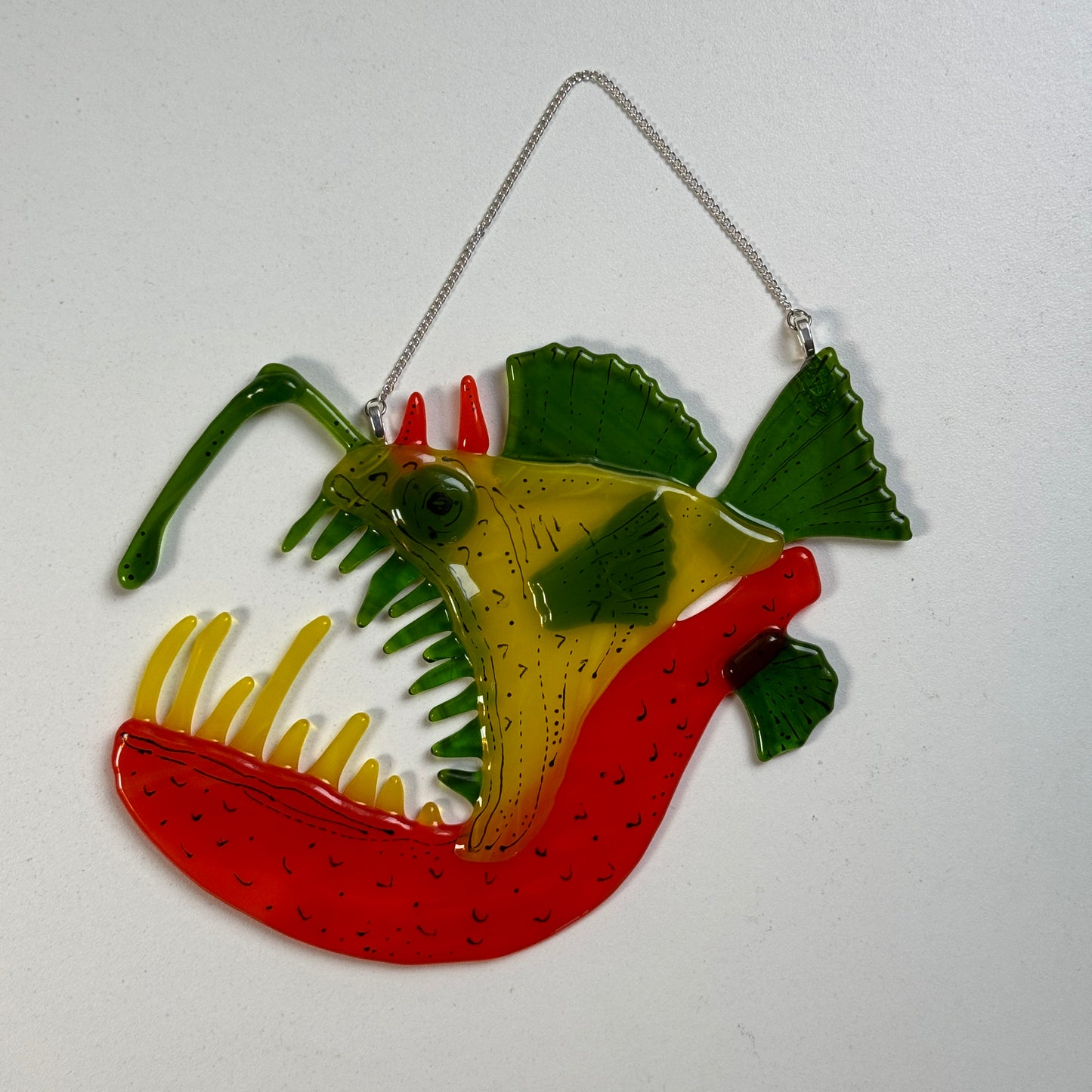 Angler Fish Sun Catcher