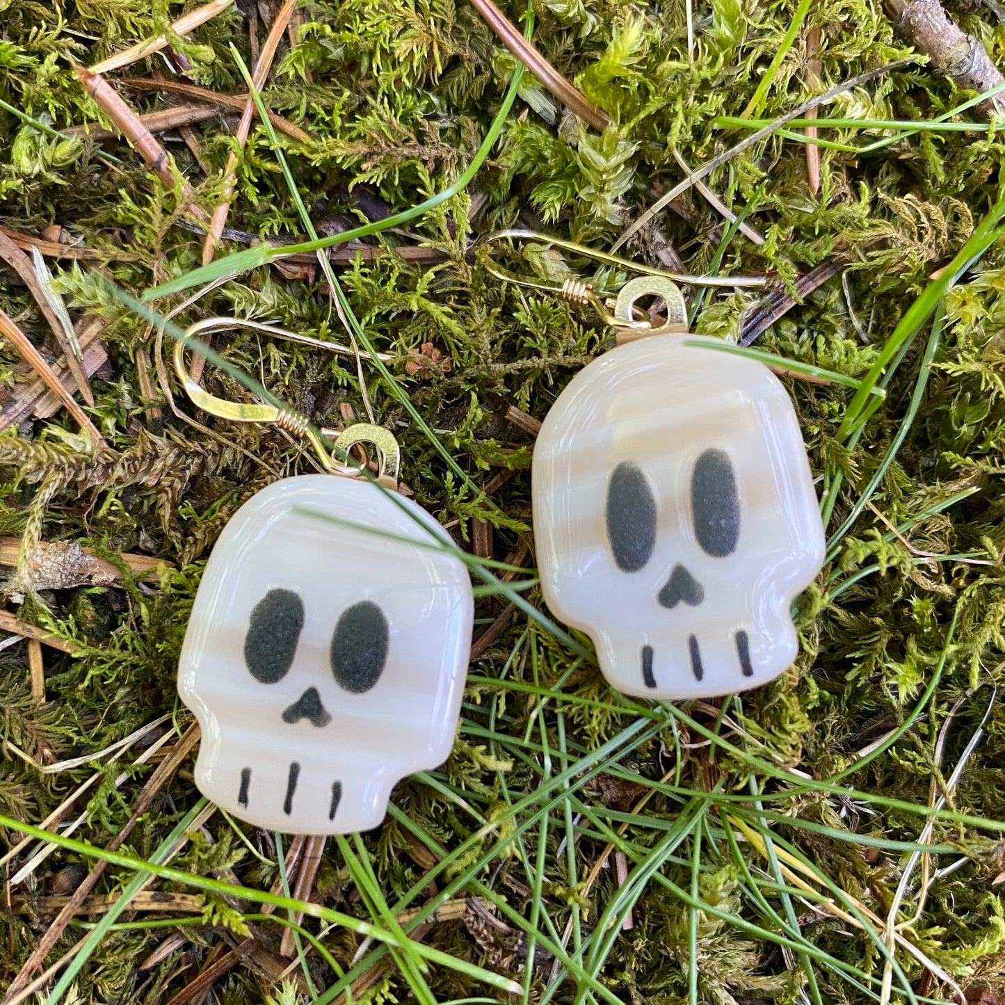 Halloween Skull Earrings