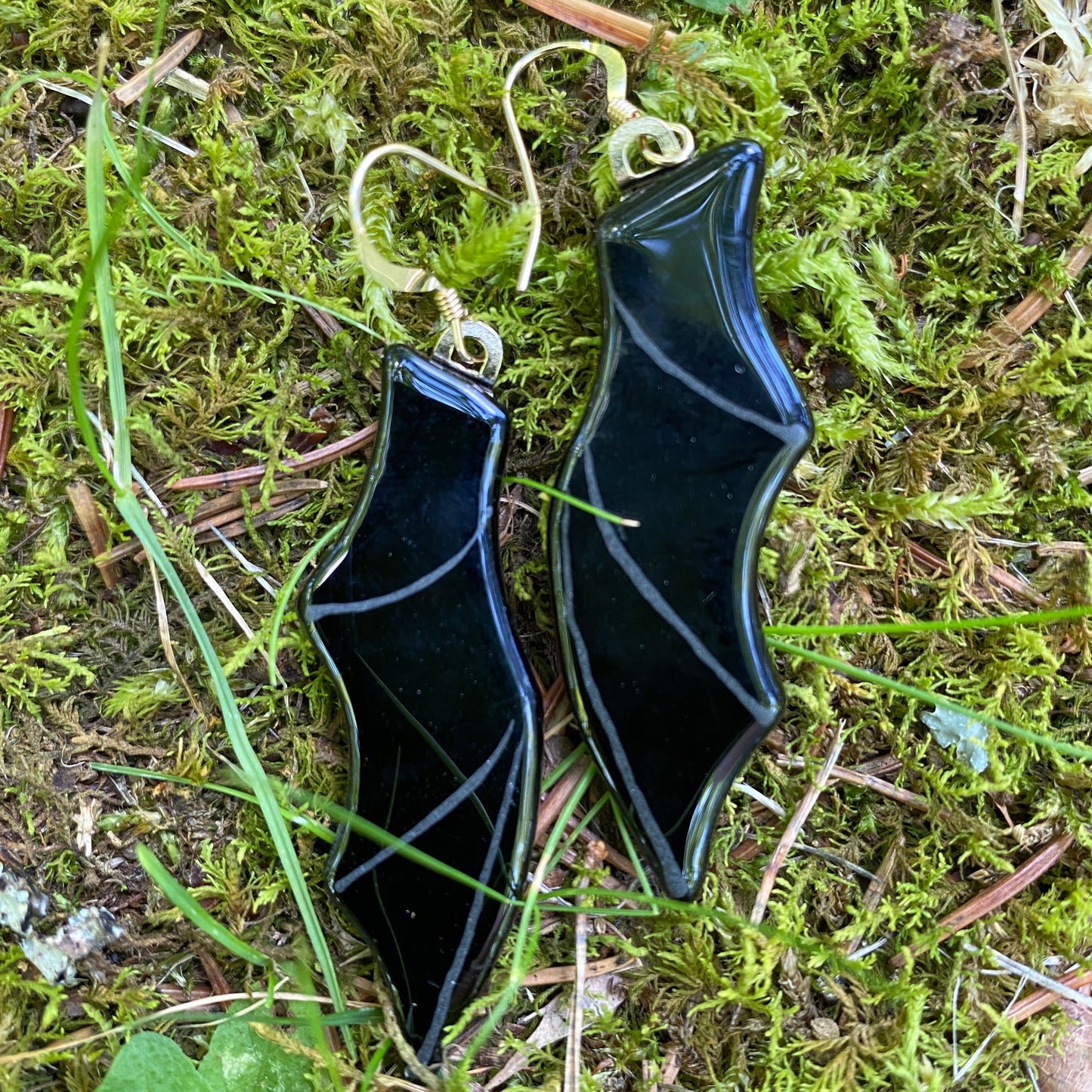 Halloween Bat Wing Earrings