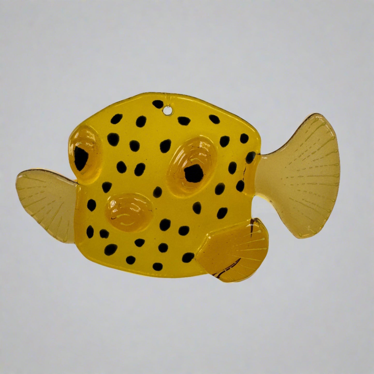 Yellow Box Fish Suncatcher