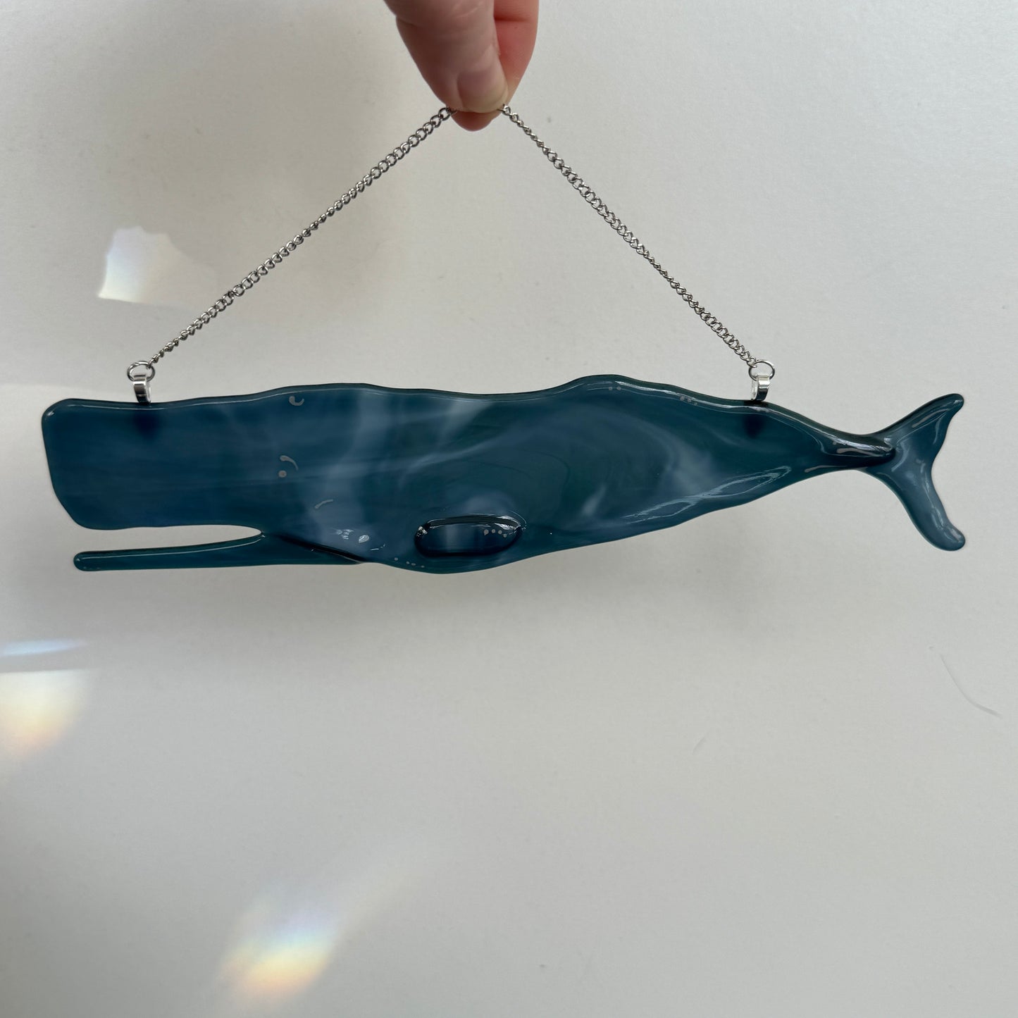 Sperm Whale Suncatcher