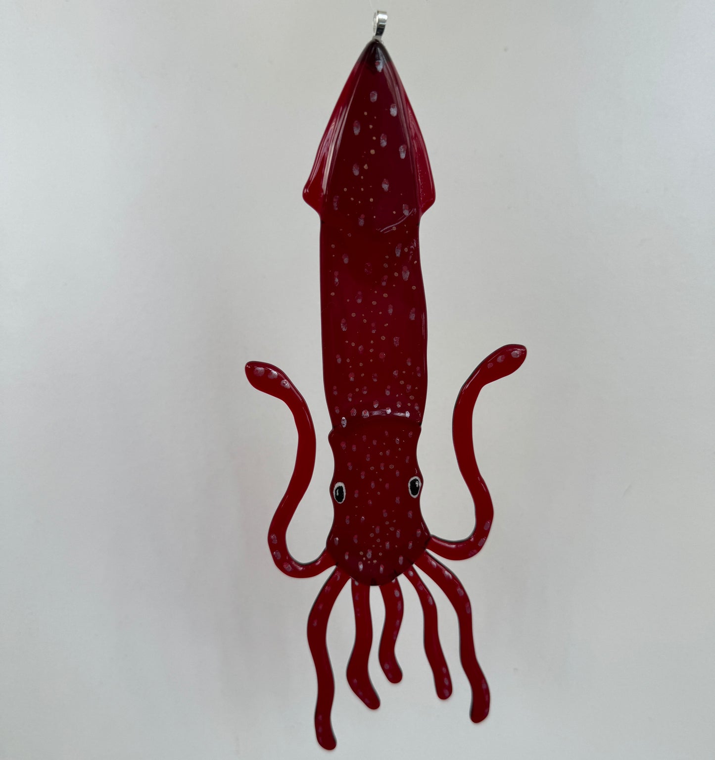Strawberry Squid Suncatcher