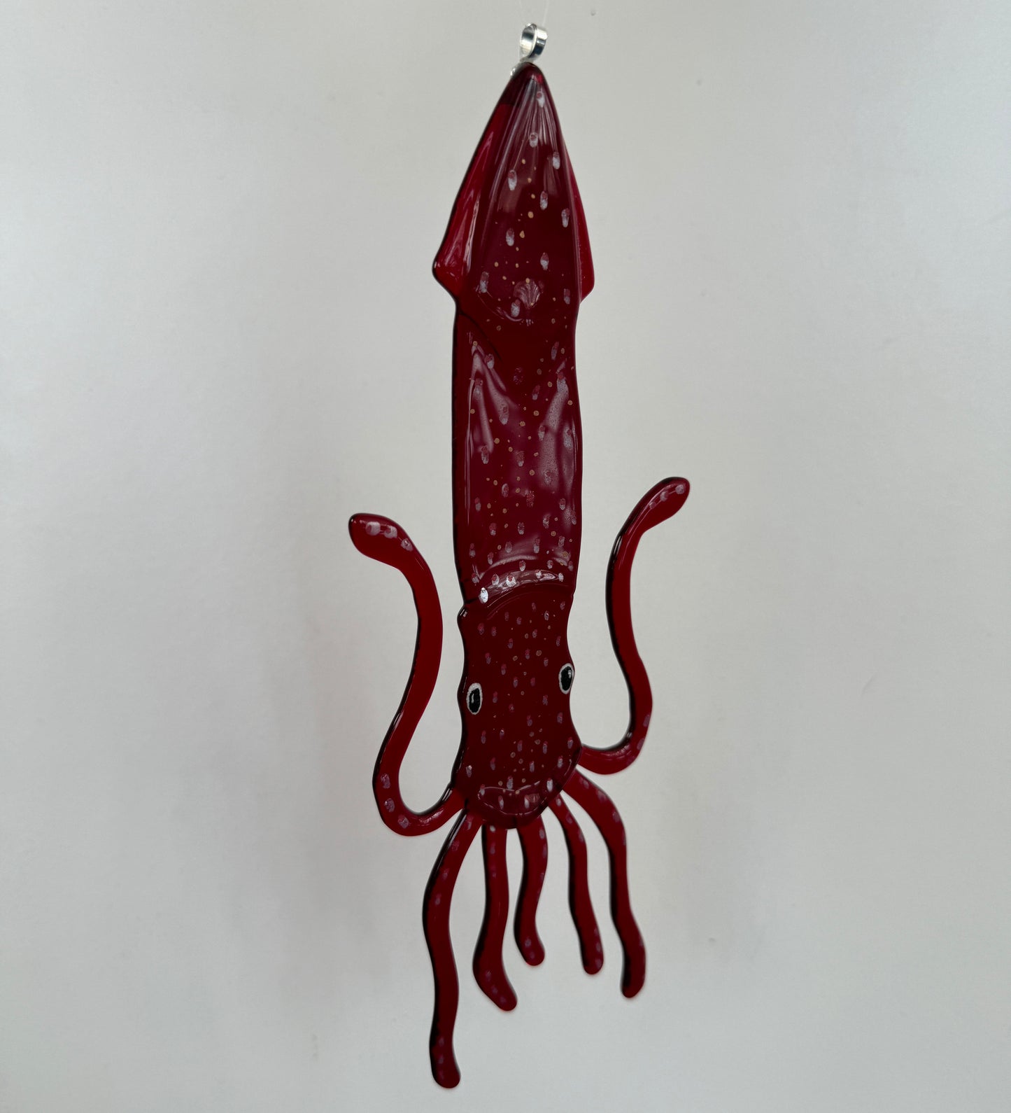 Strawberry Squid Suncatcher
