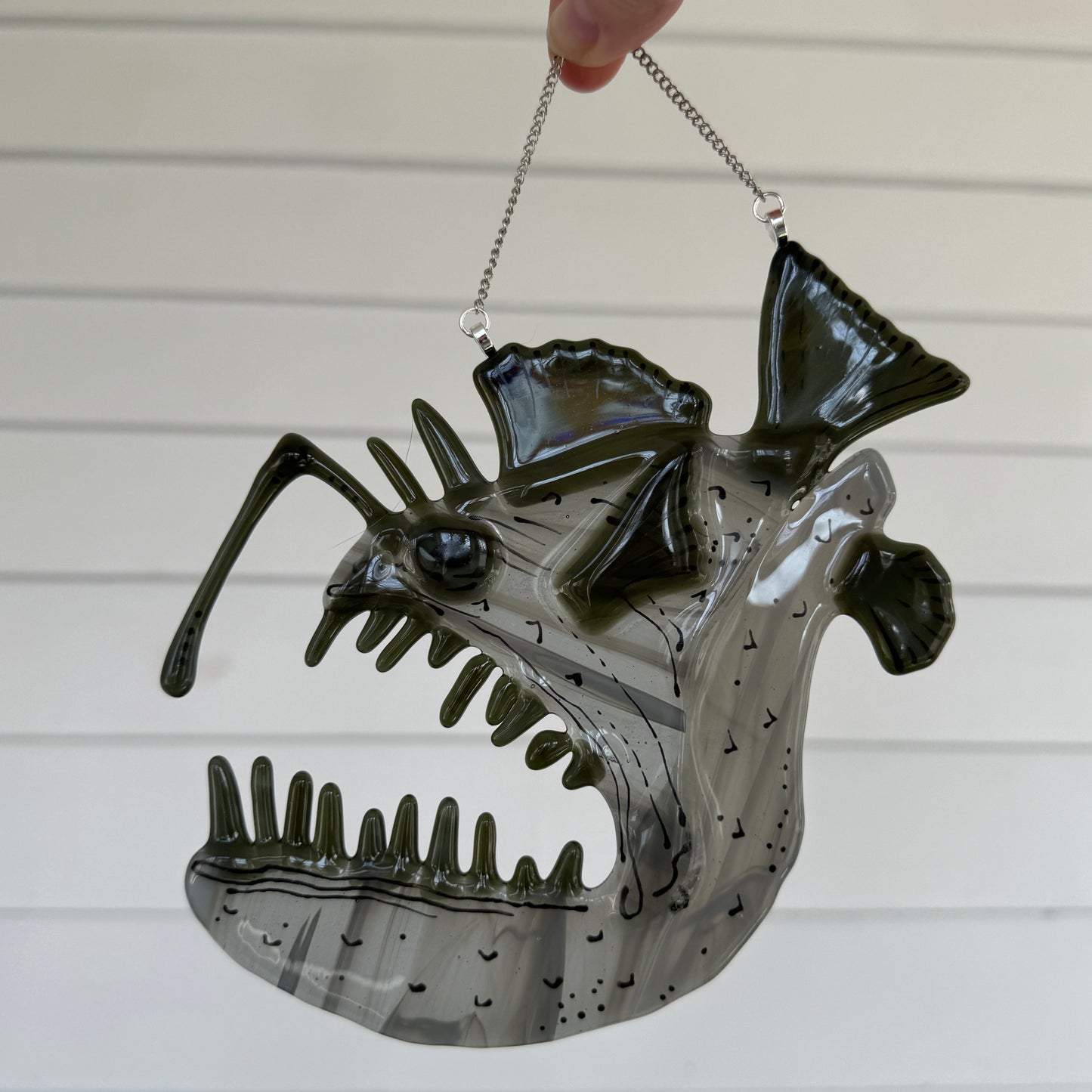Angler Fish Sun Catcher