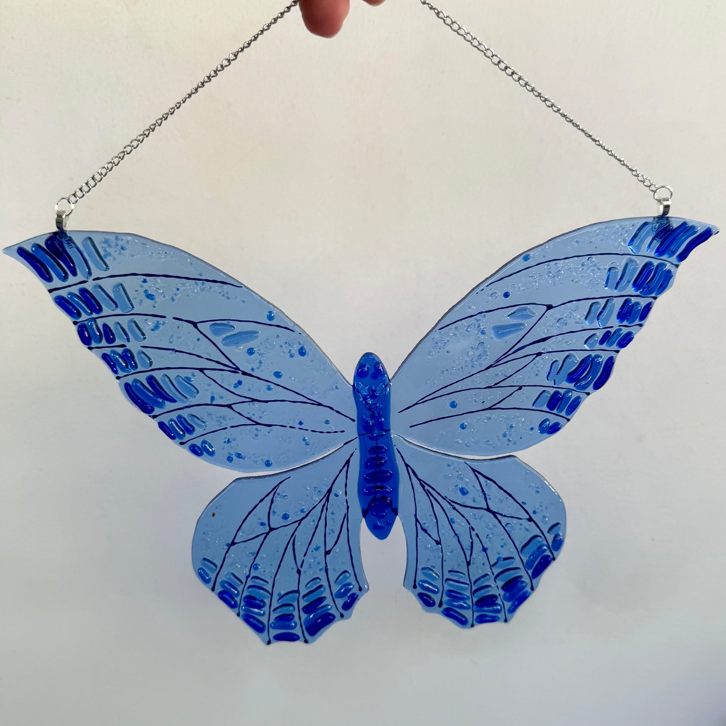 Blue Butterfly Suncatcher