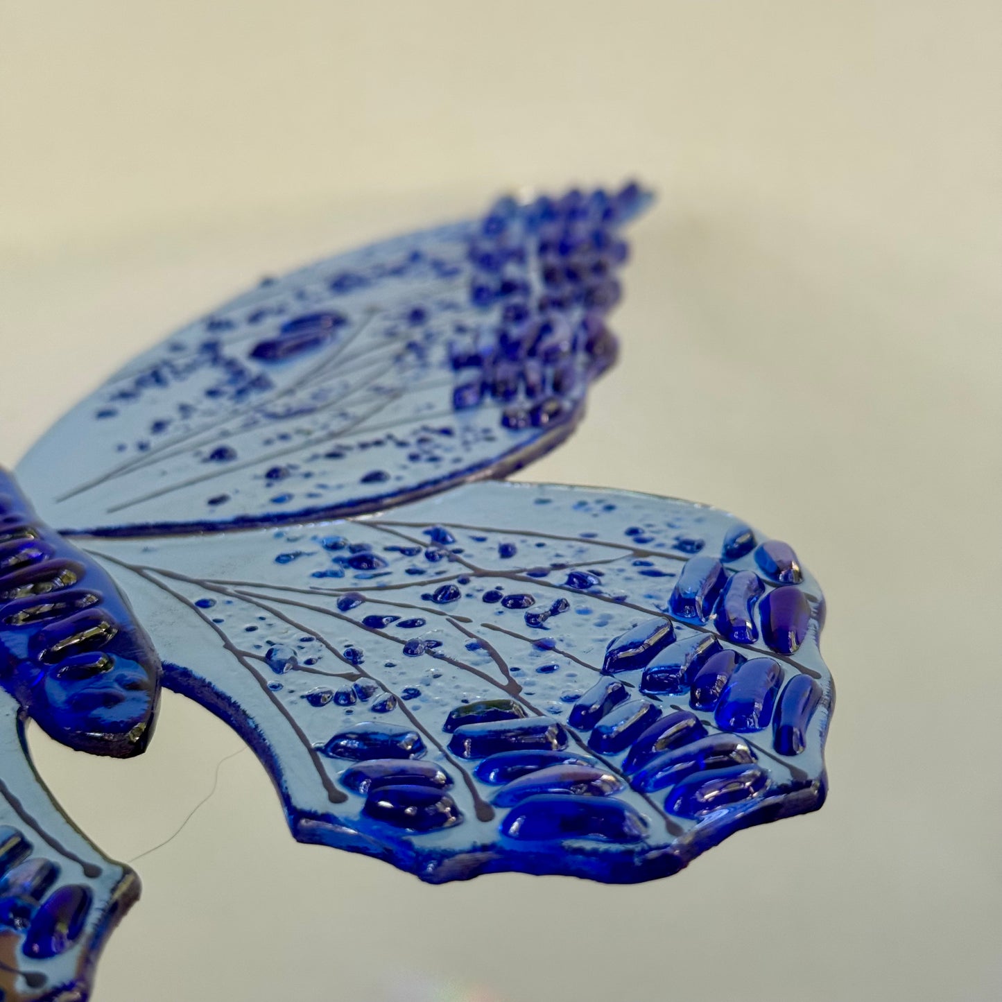 Blue Butterfly Suncatcher