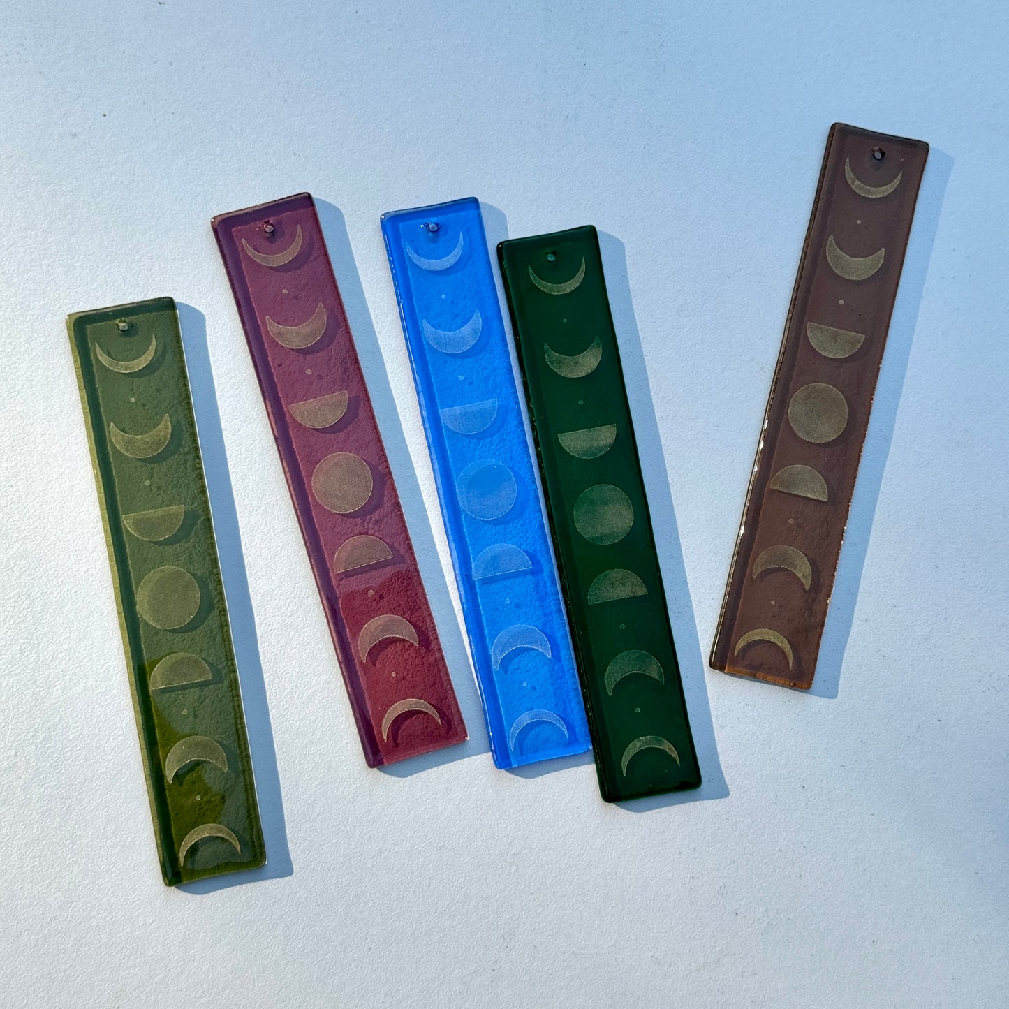 Moon Phase Metallic Suncatcher