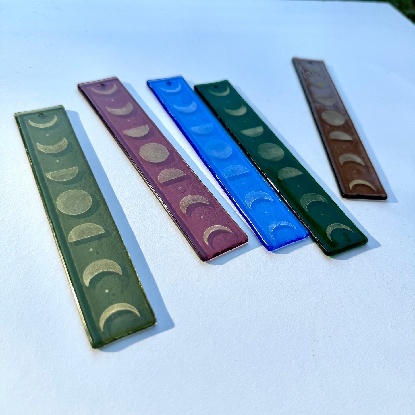 Moon Phase Metallic Suncatcher