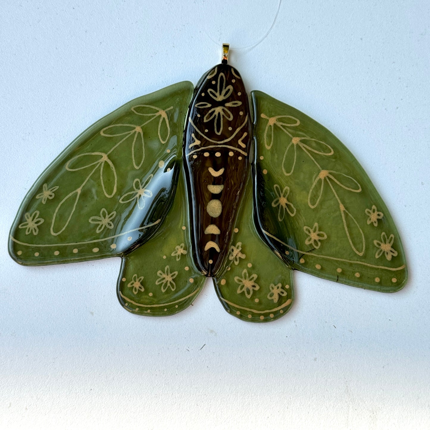 Moon Moth Suncatcher