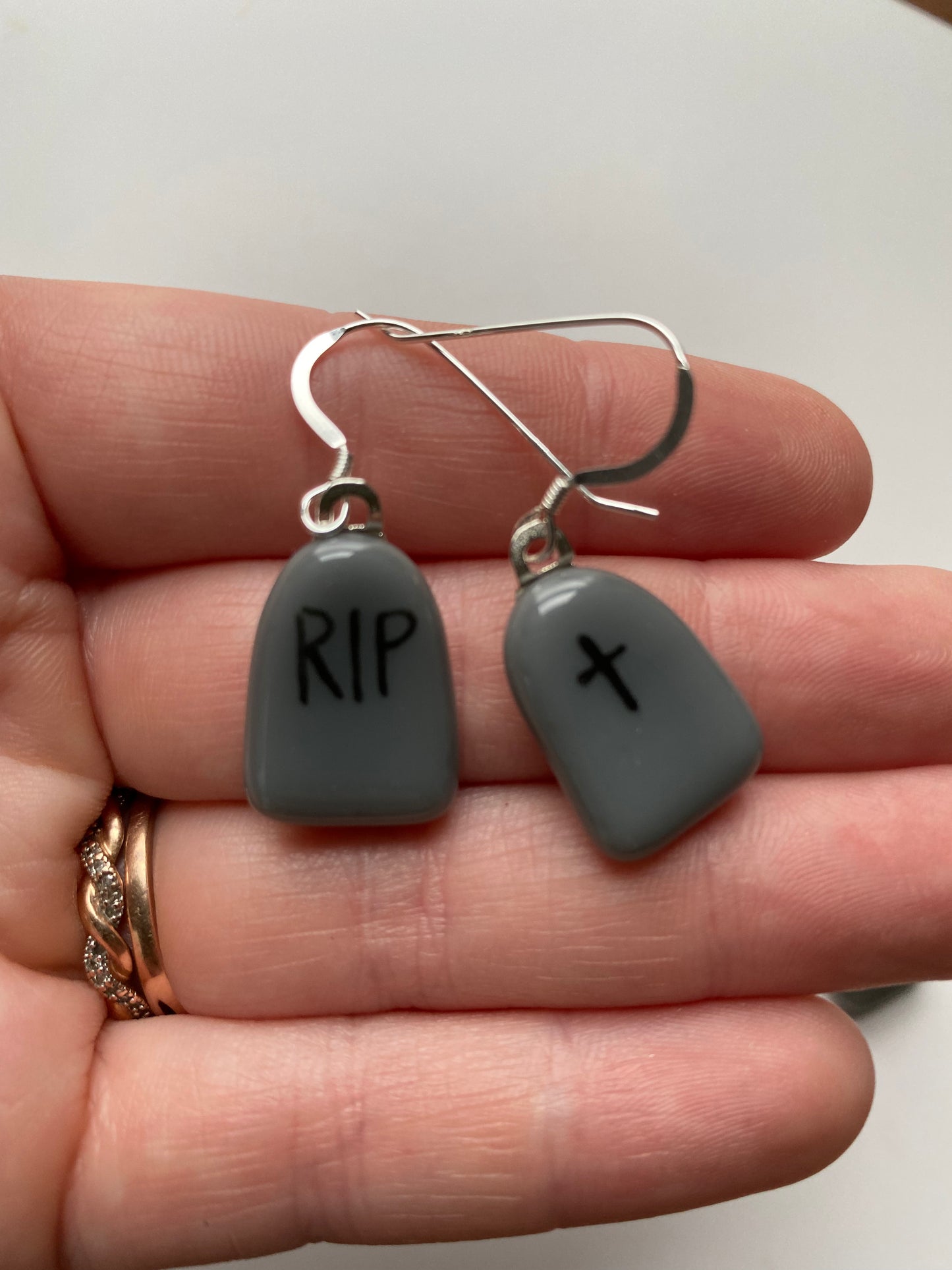 Tombstone Earrings