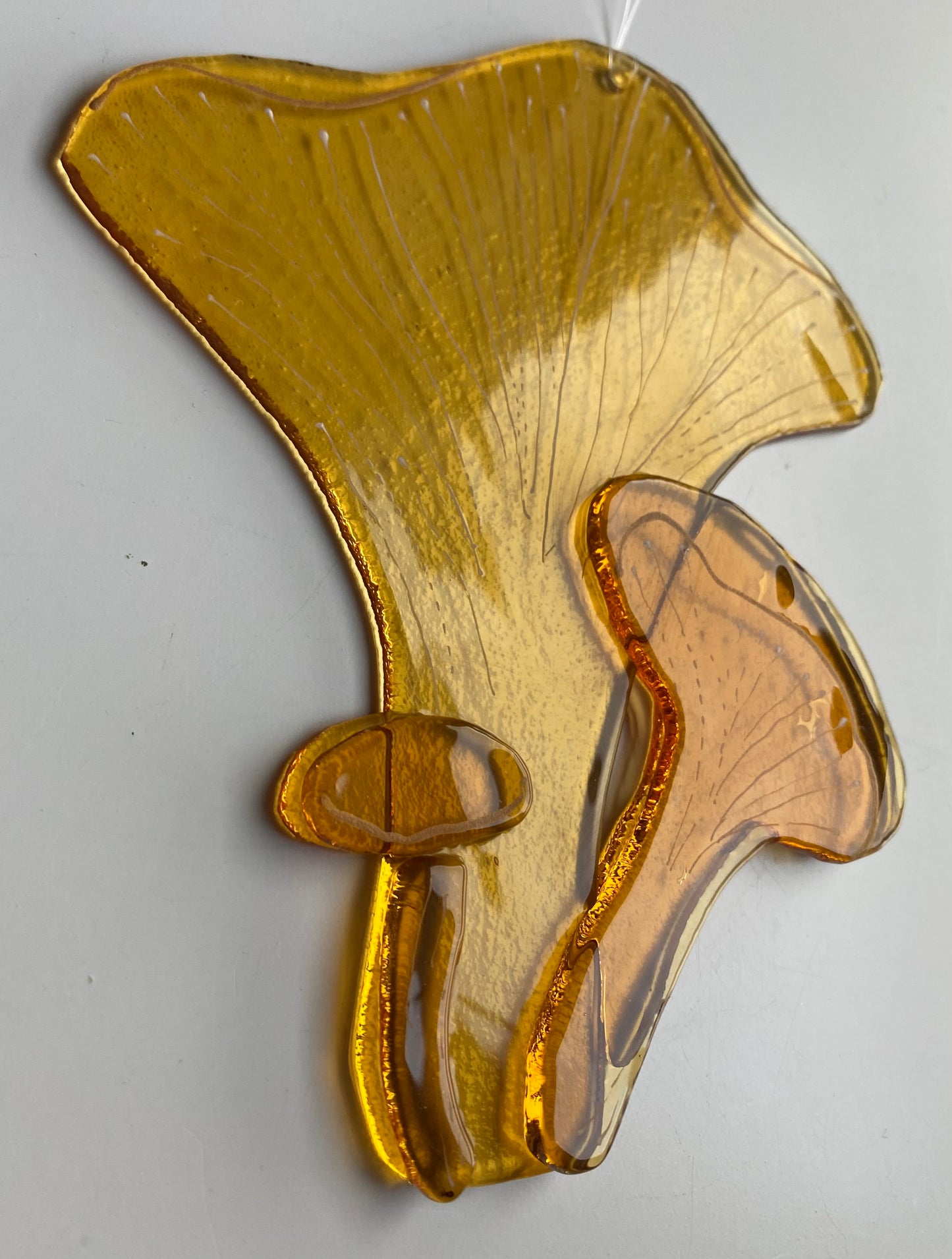 Chanterelle Mushroom Window Hanger