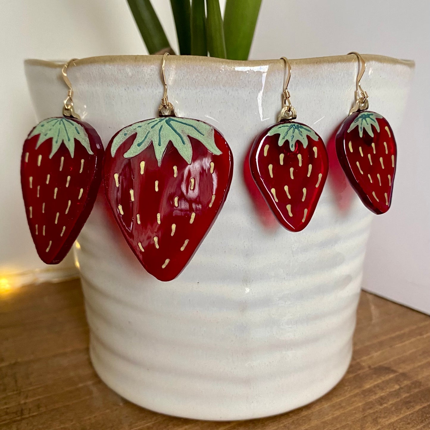 Strawberry Earrings