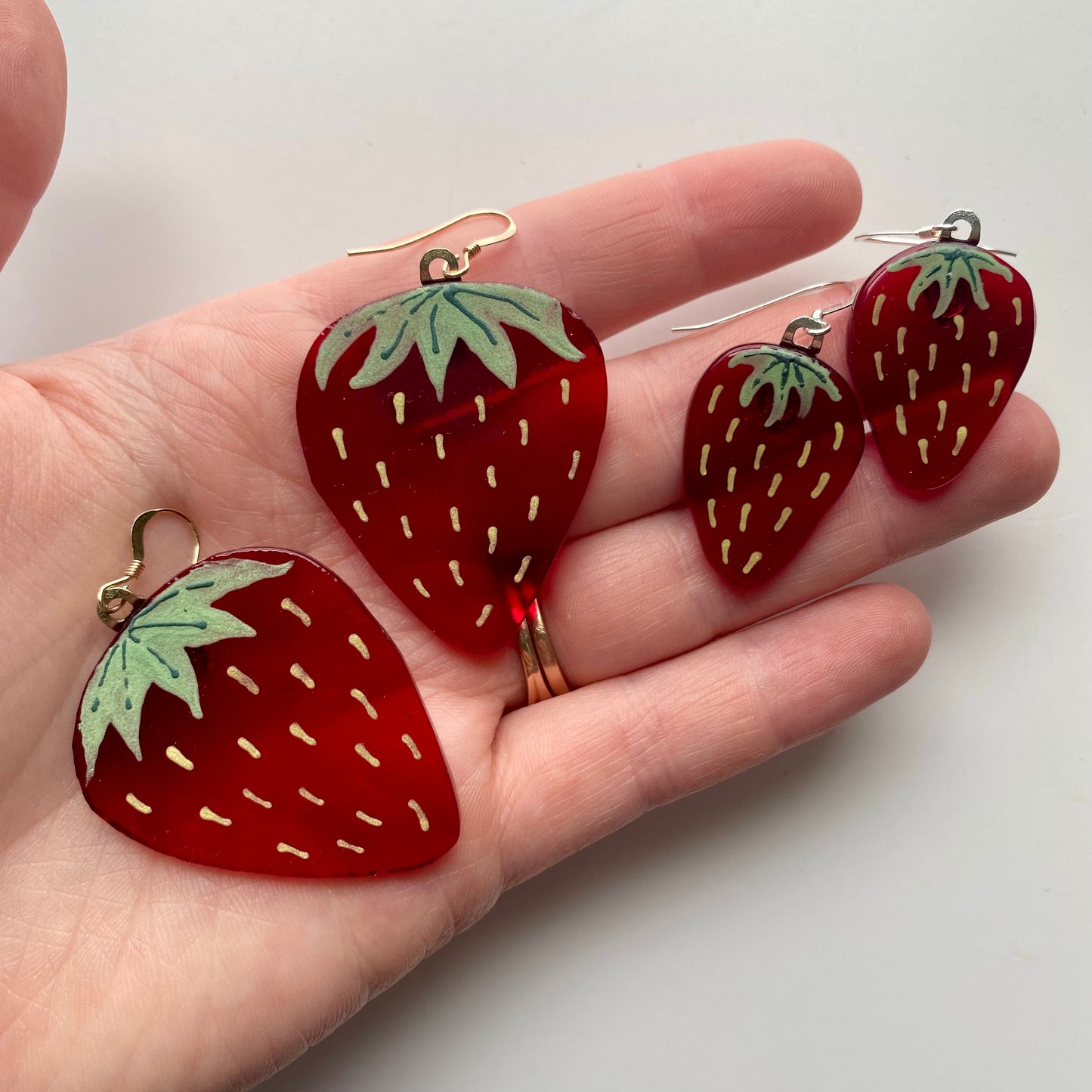 Strawberry Earrings