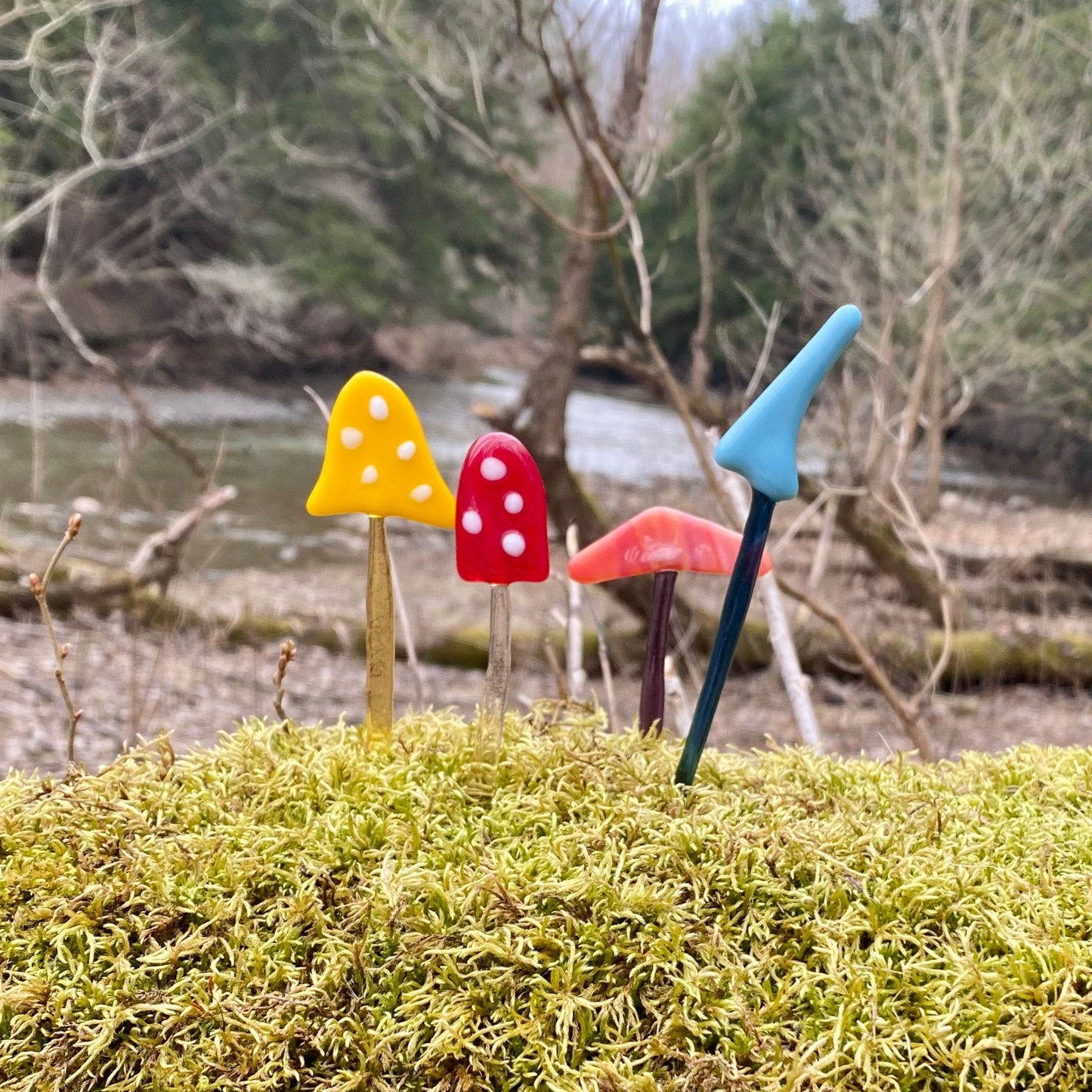 Mushroom Plant Stakes