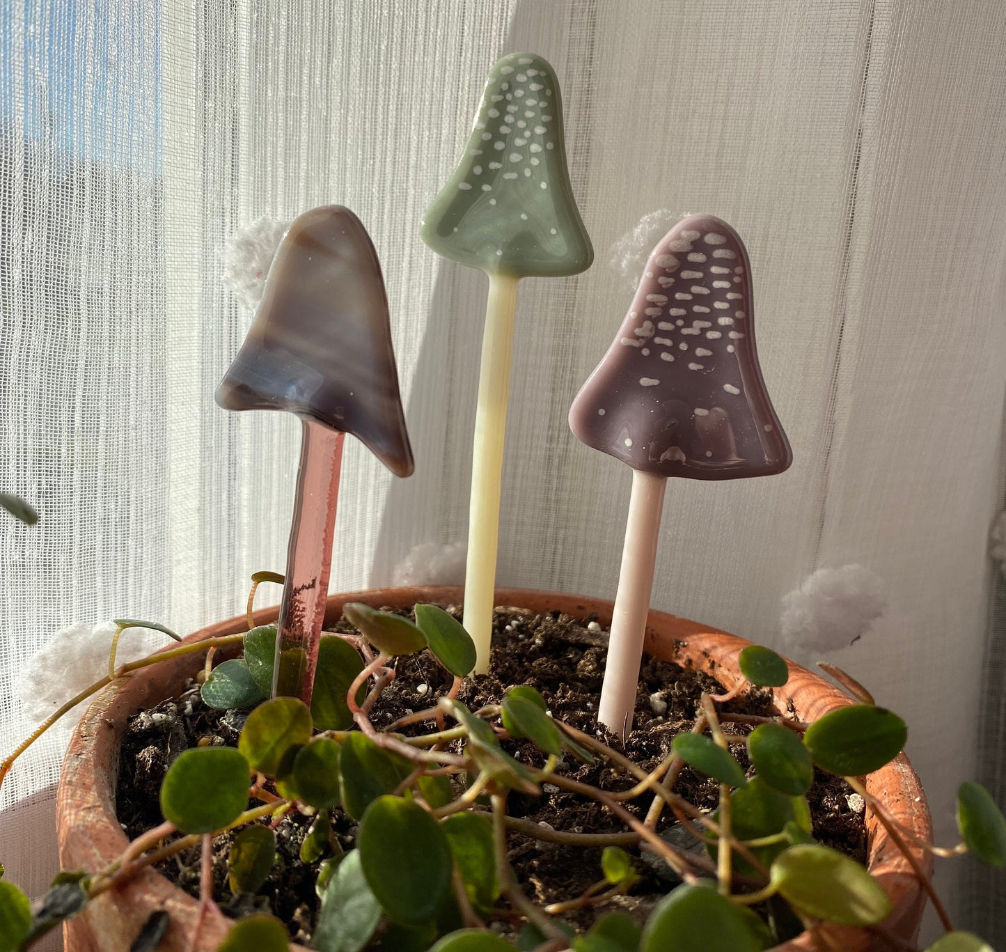 Mushroom Plant Stakes