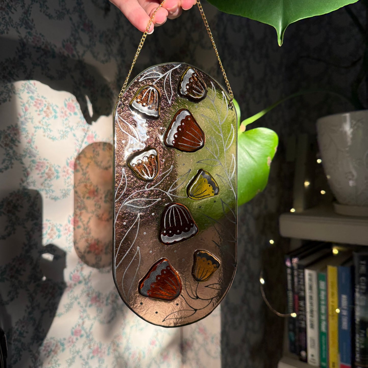 Art Deco Pill Sun Catcher