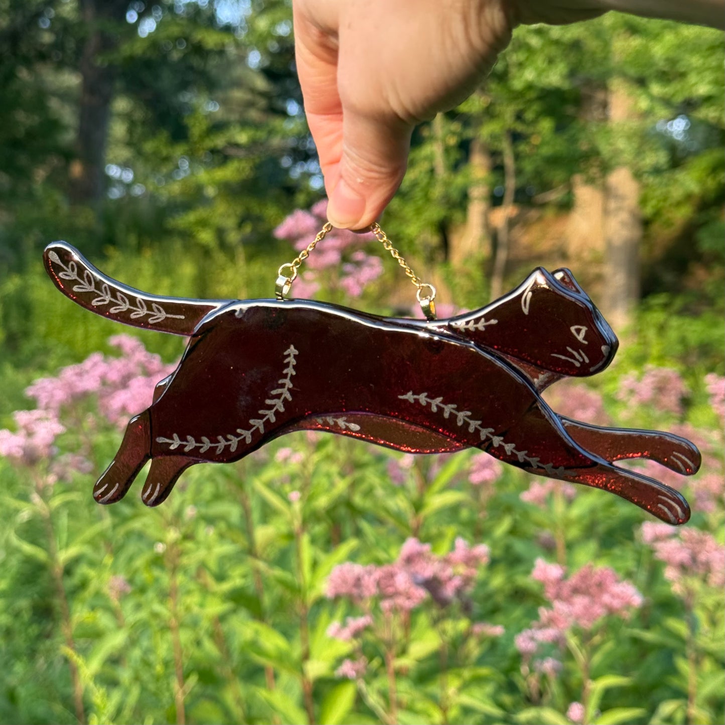 Magical Cat Sun Catcher
