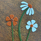 Folk Flower Plant Stake