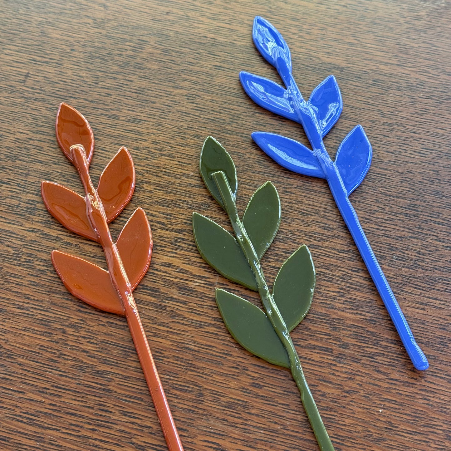 Folk Flower Plant Stake