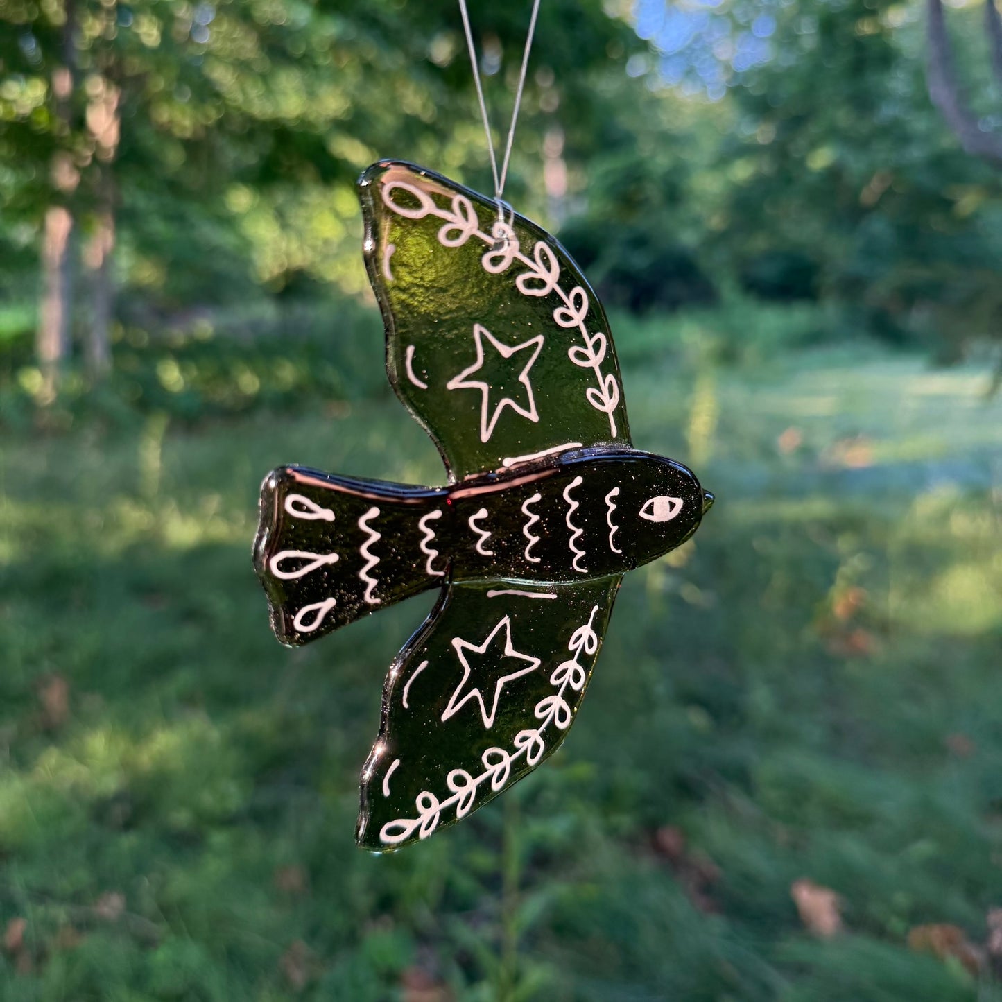 Folk Bird Sun Catcher