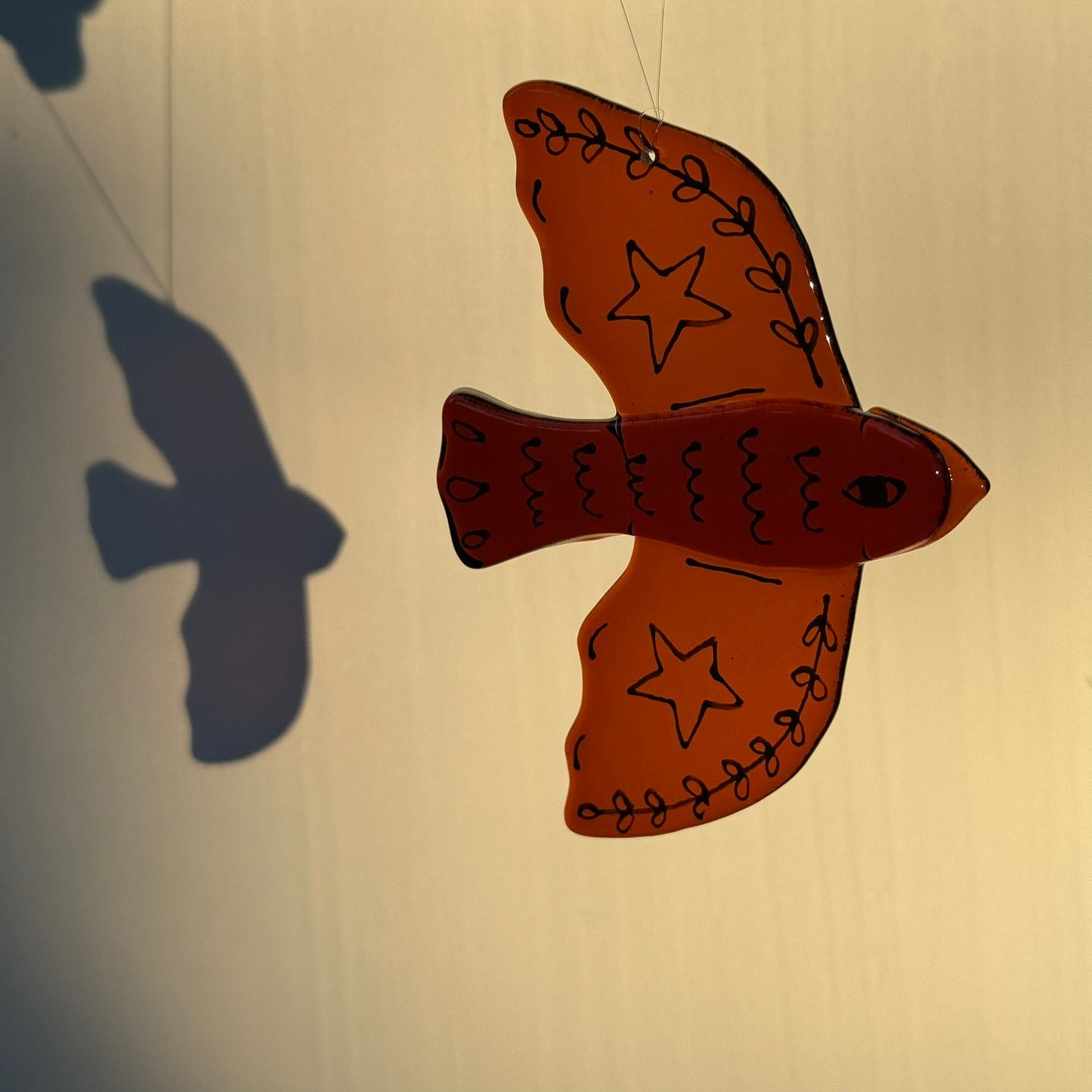 Folk Bird Sun Catcher