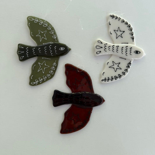 Folk Bird Sun Catcher