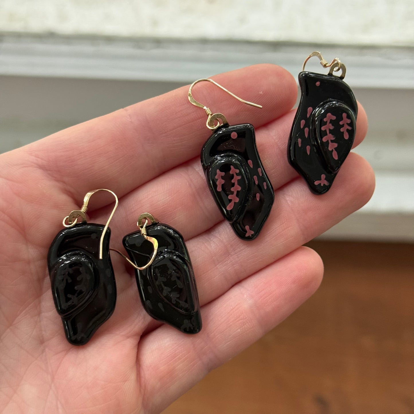 Crow Earrings