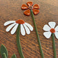 Folk Flower Plant Stake