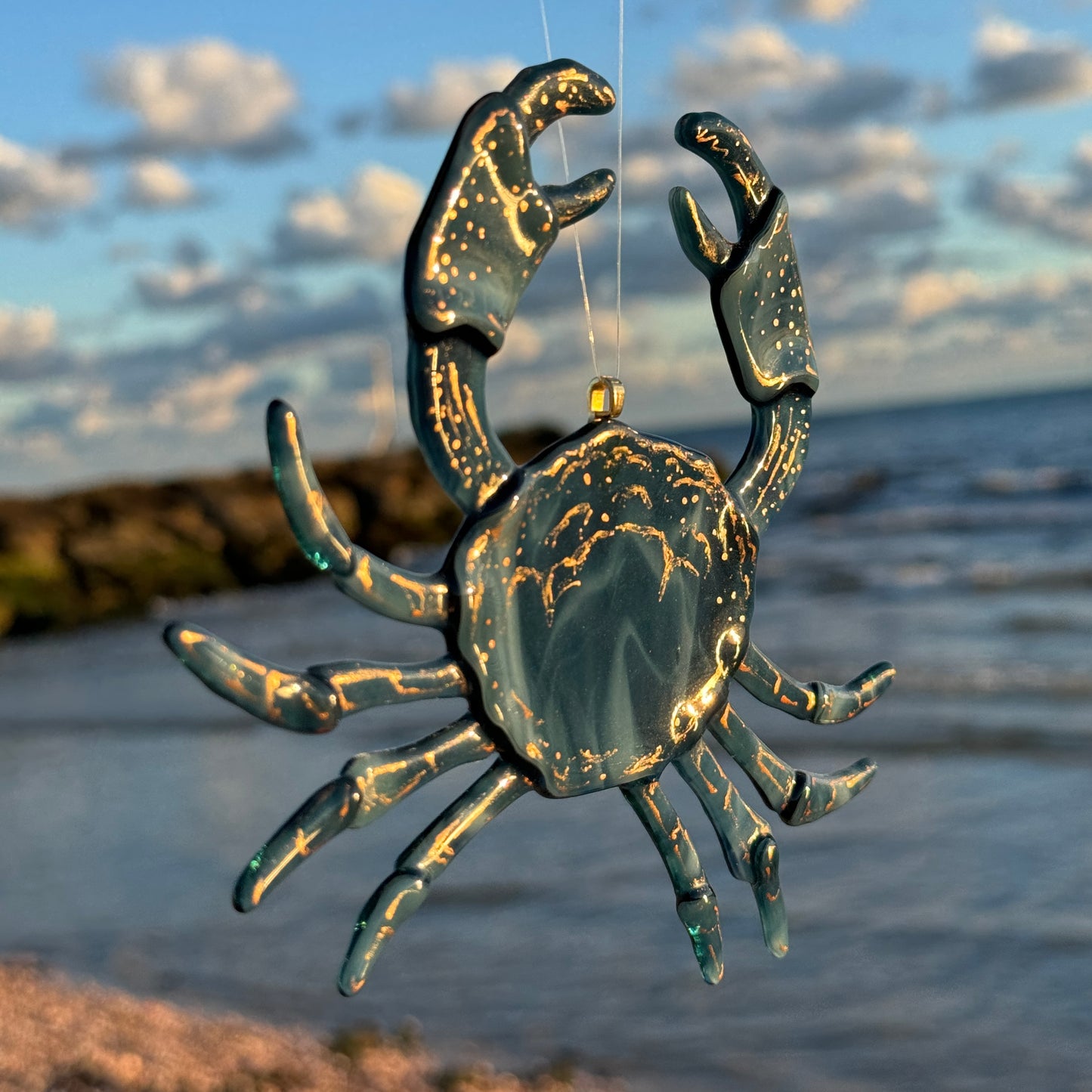 Blue Crab Suncatcher
