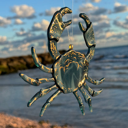 Blue Crab Suncatcher