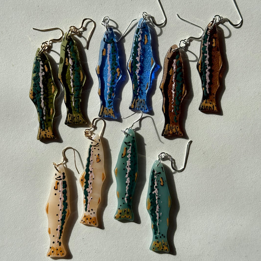 Trout Earrings