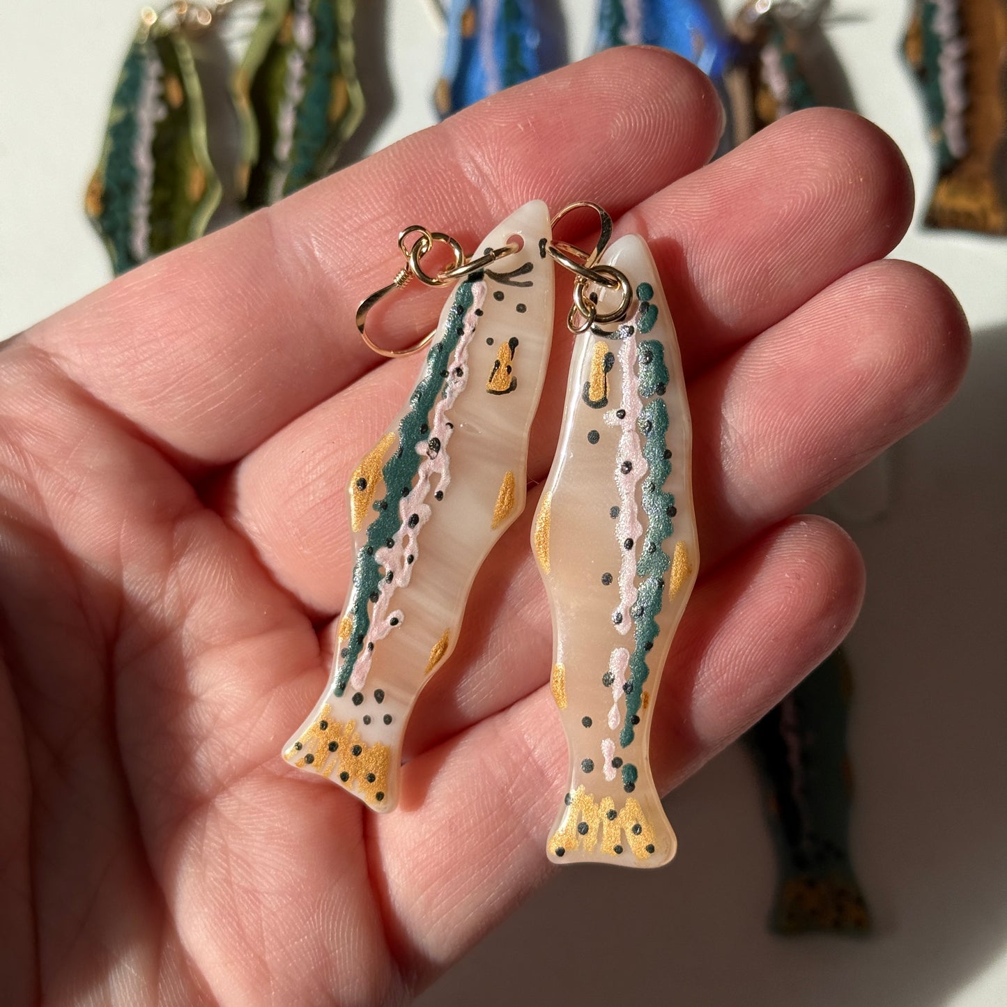 Trout Earrings