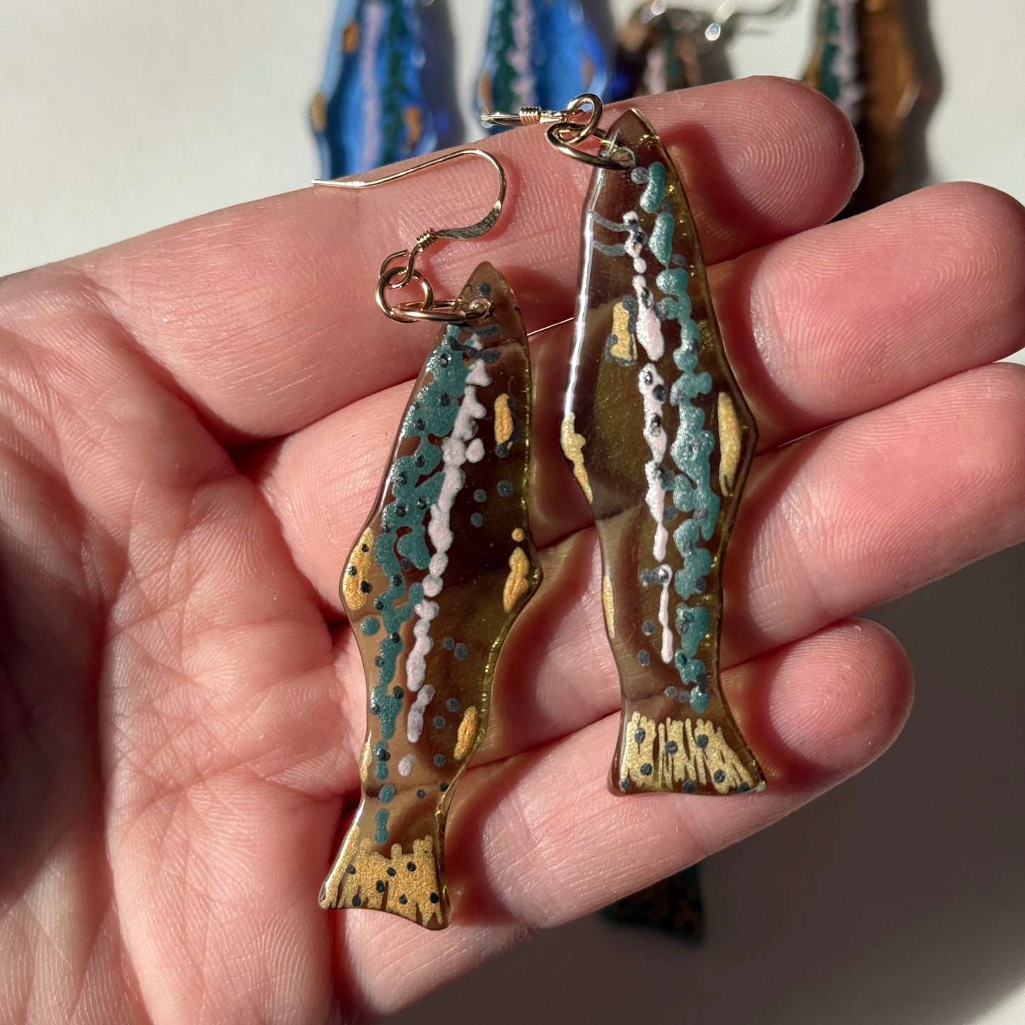 Trout Earrings