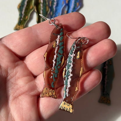 Trout Earrings