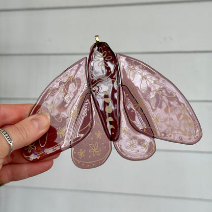 Moon Moth Suncatcher
