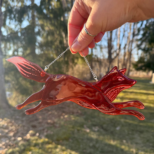 Fox Suncatcher
