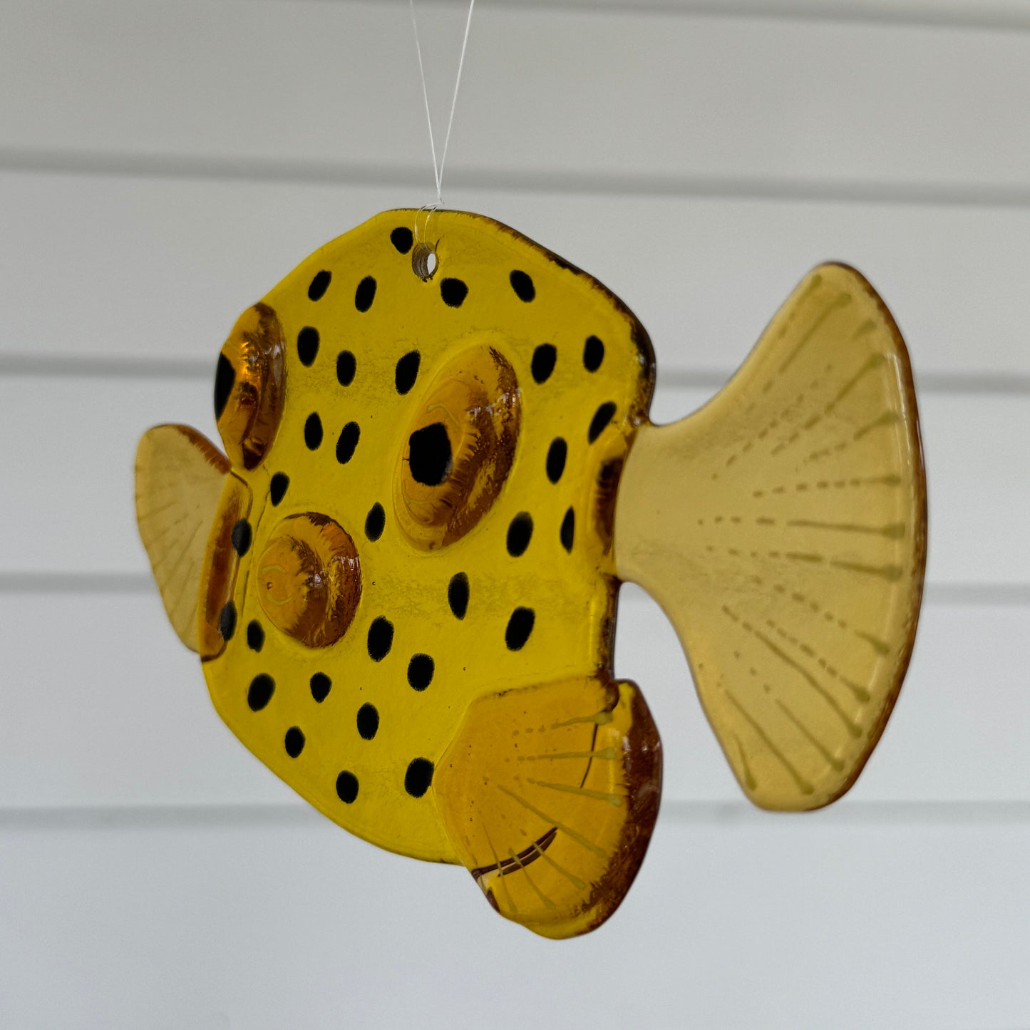 Yellow Box Fish Suncatcher